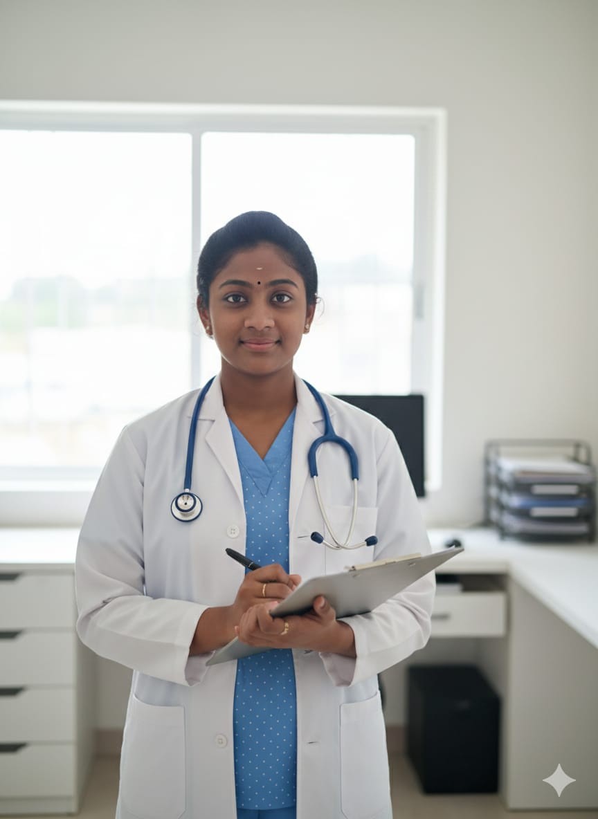 Student achieving medical goals